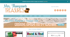 Desktop Screenshot of mrsthompsonstreasures.com