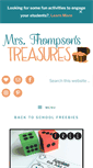 Mobile Screenshot of mrsthompsonstreasures.com